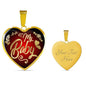 Love Message Necklace My Baby Stainless Steel or 18k Gold Heart Pendant 18-22" - Express Your Love Gifts
