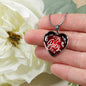 Love Message Necklace My Baby Stainless Steel or 18k Gold Heart Pendant 18-22" - Express Your Love Gifts
