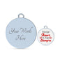 Love Message Nuestro Amor Es Para Siempre Circle Bangle Bracelet Stainless Steel or 18k Gold" - Express Your Love Gifts