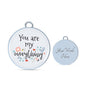 Love Message You Are My Everything Circle Bangle Bracelet Stainless Steel or 18k Gold" - Express Your Love Gifts