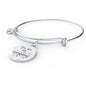 Love Message You Are My Everything Circle Bangle Bracelet Stainless Steel or 18k Gold" - Express Your Love Gifts