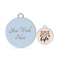 Love Message You Look Like The Rest Of My Life Circle Bangle Bracelet Stainless Steel or 18k Gold" - Express Your Love Gifts