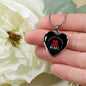 Love Message Your Kind And Loving Heart Heart Necklace Stainless Steel or 18k Gold Pendant 18-22" - Express Your Love Gifts