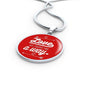 Love Will Always Find A Way Circle Necklace Stainless Steel 18-22" - Express Your Love Gifts