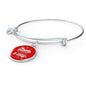 Love Will Always Find A Way Stainless Steel or 18k Gold Circle Bangle Bracelet - Express Your Love Gifts