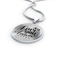 Love You Forever Circle Necklace Stainless Steel or 18k Gold 18-22" - Express Your Love Gifts