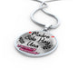 Madre Solo Hay Una Circle Necklace Stainless Steel or 18k Gold 18-22" - Express Your Love Gifts