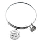Matthew 6:33 The Kingdom Of God Stainless Steel or 18k Gold Circle Bracelet Bangle - Express Your Love Gifts