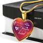 Memorial Remembrance Necklace Stainless Steel or 18k Gold Heart Pendant 18-22"-Express Your Love Gifts