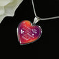 Memorial Remembrance Necklace Stainless Steel or 18k Gold Heart Pendant 18-22"-Express Your Love Gifts