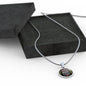 Mighty Nurse Gift Circle Necklace Stainless Steel or 18k Gold 18-22"-Express Your Love Gifts
