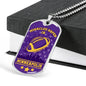 Minnesota Fan Sports Gift Necklace Stainless Steel or 18k Gold Dog Tag 24" Chain-Express Your Love Gifts