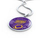 Minnesota Football Fan Circle Necklace Stainless Steel or 18k Gold 18-22" - Express Your Love Gifts