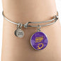 Minnesota Sports Fan Football Gift Circle Bracelet Bangle - Express Your Love Gifts