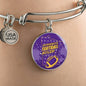 Minnesota Sports Fan Football Gift Circle Bracelet Bangle - Express Your Love Gifts