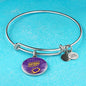 Minnesota Sports Fan Football Gift Circle Bracelet Bangle - Express Your Love Gifts
