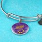 Minnesota Sports Fan Football Gift Circle Bracelet Bangle - Express Your Love Gifts