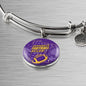Minnesota Sports Fan Football Gift Circle Bracelet Bangle - Express Your Love Gifts