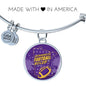Minnesota Sports Fan Football Gift Circle Bracelet Bangle - Express Your Love Gifts