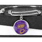 Minnesota Sports Fan Football Gift Circle Bracelet Bangle - Express Your Love Gifts