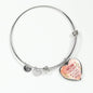 Mom I'Ve Lived My Whole Life Stainless Steel or 18k Gold Heart Bracelet Bangle - Express Your Love Gifts