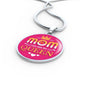 Mom You Are My Queen Circle Necklace Stainless Steel or 18k Gold 18-22"-Express Your Love Gifts