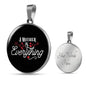 Mother Is Everything Circle Necklace Stainless Steel or 18k Gold 18-22" - Express Your Love Gifts