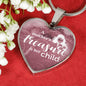 Mother'S Treasure Necklace Stainless Steel or 18k Gold Heart Pendant 18-22" - Express Your Love Gifts