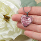 Mother'S Treasure Necklace Stainless Steel or 18k Gold Heart Pendant 18-22" - Express Your Love Gifts