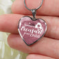 Mother'S Treasure Necklace Stainless Steel or 18k Gold Heart Pendant 18-22" - Express Your Love Gifts