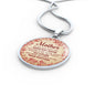 Mother Sweetest Name Circle Necklace Stainless Steel or 18k Gold 18-22" - Express Your Love Gifts