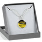 Motivation Gift Elevator to Greatnesss Circle Necklace Stainless Steel or 18k Gold 18-22"-Express Your Love Gifts