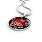My Baby Love Message Circle Necklace Stainless Steel or 18k Gold 18-22" - Express Your Love Gifts