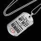 My Best Nurse Necklace Stainless Steel or 18k Gold Dog Tag 24" Chain-Express Your Love Gifts