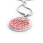 My Favorite Thing In The World Circle Necklace Stainless Steel or 18k Gold 18-22" - Express Your Love Gifts