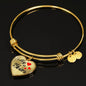 My Heart Is Yours Heart Bracelet Bangle-Express Your Love Gifts