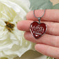 My Love My Life My Forever Necklace Stainless Steel or 18k Gold Heart Pendant 18-22"-Express Your Love Gifts