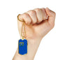 Nevada State Flag Necklace Stainless Steel or 18k Gold Dog Tag 24" Chain - Express Your Love Gifts