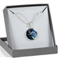 Never A Victim Circle Necklace Stainless Steel or 18k Gold 18-22"-Express Your Love Gifts