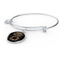 New Orleans Fan Sports Football Stainless Steel or 18k Gold Circle Bangle Bracelet-Express Your Love Gifts