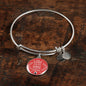 No Fear Scriptureinspired Circle Bracelet Bangle - Express Your Love Gifts