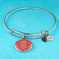 No Fear Scriptureinspired Circle Bracelet Bangle - Express Your Love Gifts