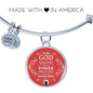No Fear Scriptureinspired Circle Bracelet Bangle - Express Your Love Gifts