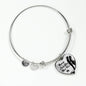 Nobody Loves You More Than Me Heart Pendant Bangle Bracelet-Express Your Love Gifts