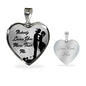 Nobody Loves You More Than Me Necklace Stainless Steel or 18k Gold Heart Pendant 18-22"''-Express Your Love Gifts