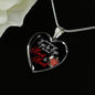 Not Always Necklace Stainless Steel or 18k Gold Heart Pendant 18-22" - Express Your Love Gifts