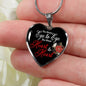 Not Always Necklace Stainless Steel or 18k Gold Heart Pendant 18-22" - Express Your Love Gifts
