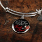 Not Always Stainless Steel or 18k Gold Circle Bangle Bracelet - Express Your Love Gifts
