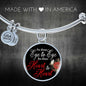 Not Always Stainless Steel or 18k Gold Circle Bangle Bracelet - Express Your Love Gifts