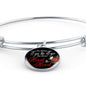 Not Always Stainless Steel or 18k Gold Circle Bangle Bracelet - Express Your Love Gifts